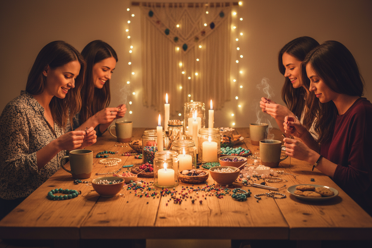 Organiseer je eigen cozy craft night